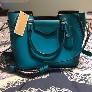 Michael Kors Teal Blakely bag! Brand New!